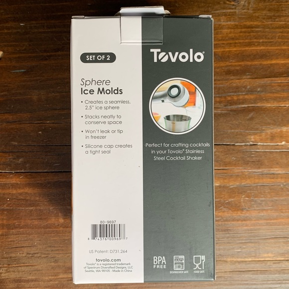 Tovolo Sphere Ice Molds - Set of 2 - Picture 6 of 6